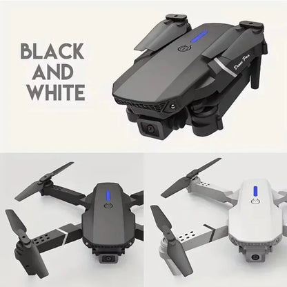 2024 E88Pro RC Drone 4K Professinal With 3 Battery 1080P Wide Angle HD Camera Foldable Helicopter WIFI FPV Height Hold Gift Toy