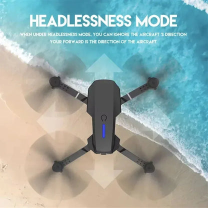 2024 E88Pro RC Drone 4K Professinal With 3 Battery 1080P Wide Angle HD Camera Foldable Helicopter WIFI FPV Height Hold Gift Toy